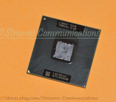 Sony Vaio VGN-CR410E Laptop CPU Processor Intel Core 2 Duo T5550 1.83GHz SLA4E