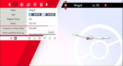Pokemon Schwert & Schild Shiny Wingull 6IV Max EVs