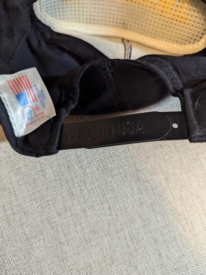 Vintage SnapBack Hat Military Recruit Made In USA Trucker Cap Hat - Image 3 of 4