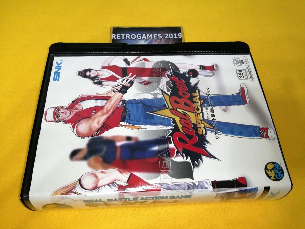 Neo Geo REAL BOUT FATAL FURY SPECIAL Neogeo AES SNK REG CARD | eBay 