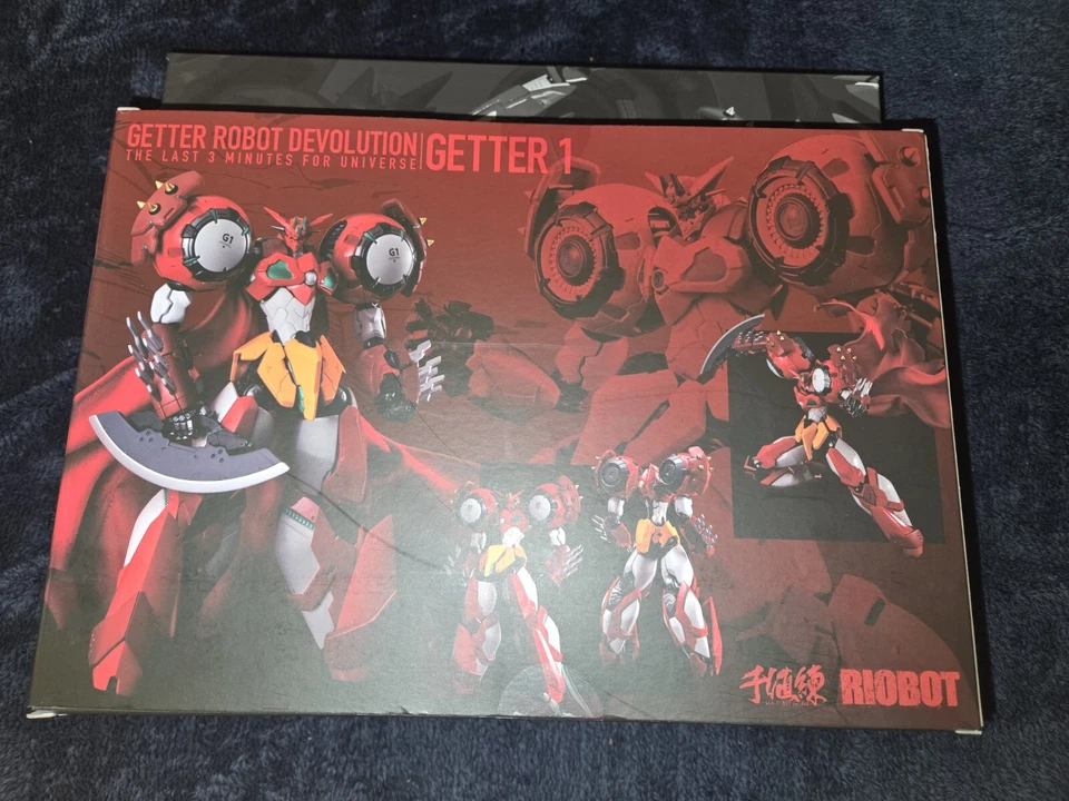 Sentinel Riobot Getter Robo Devolution Getter 1 y juego de piezas de actualización 100 % completo Foto 2 de 4