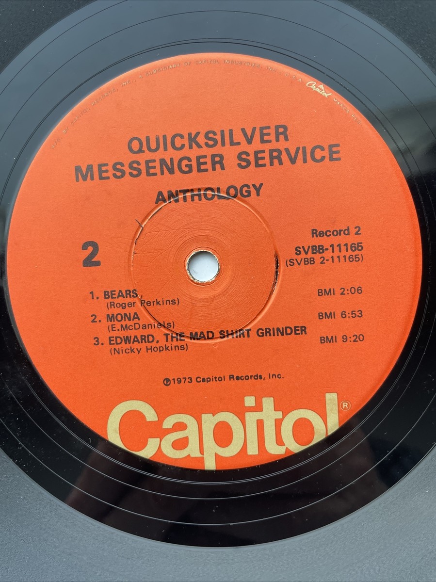 Quicksilver Messenger Service Anthology rock psych double LP