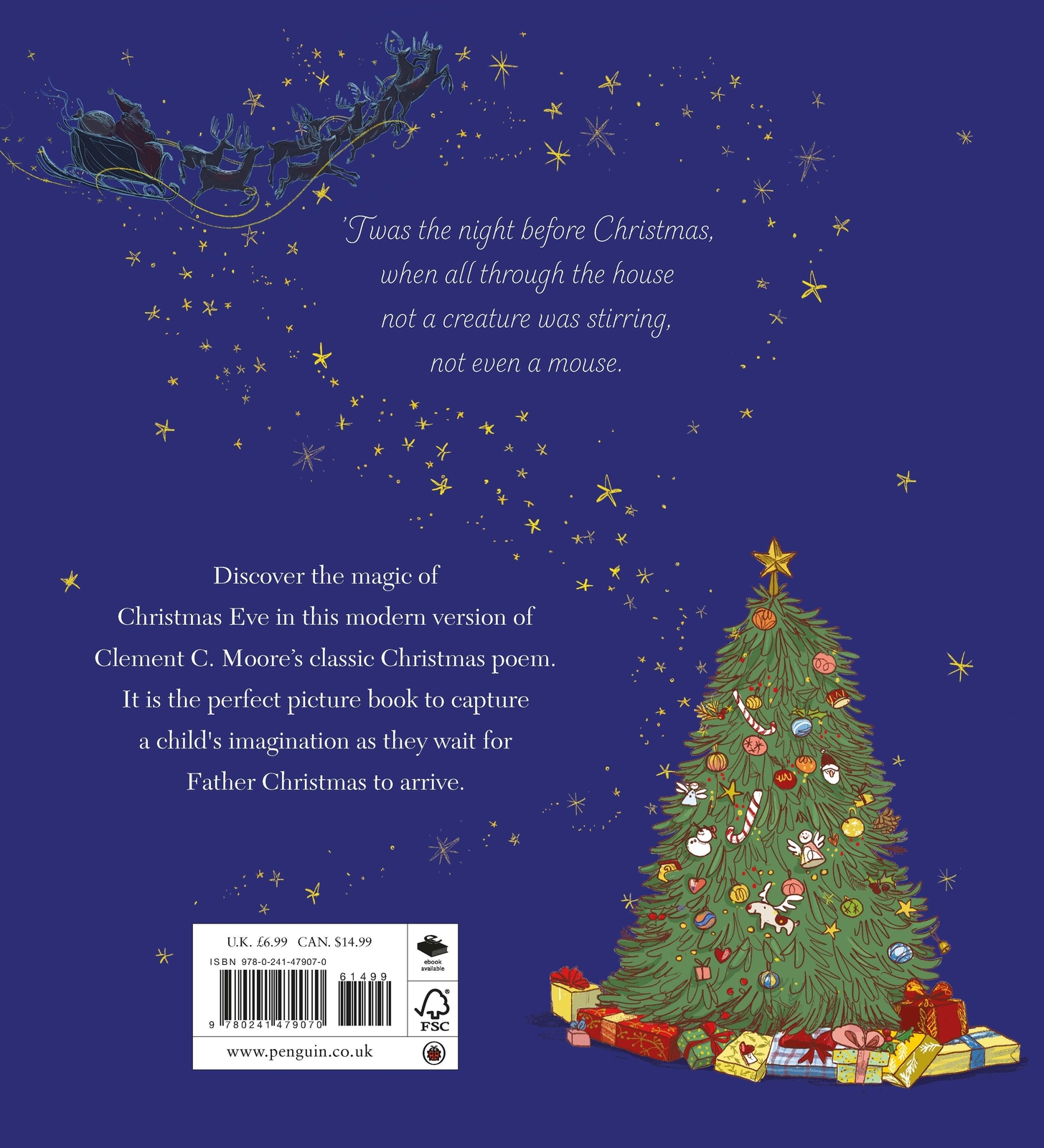 Thumbnail - Clement C. Moore's The Night Before Christmas Libby Walden Taschenbuch