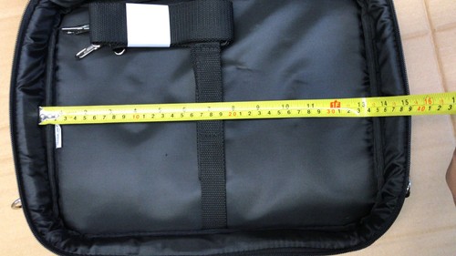 12.1" Laptop Carry Case Netbook Tablet Notebook Padded Shoulder DicotaBag Black - Picture 5 of 12