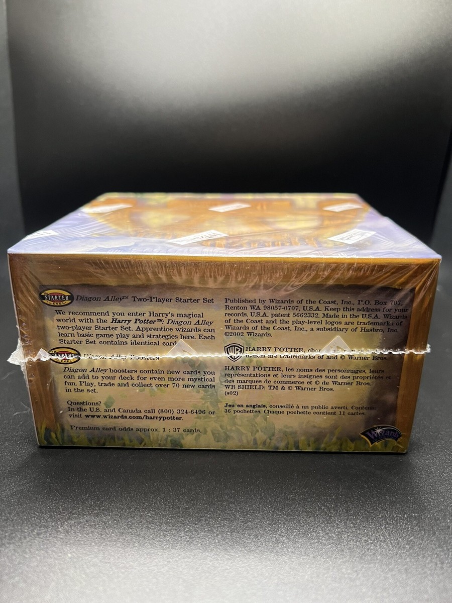 harry potter diagon alley booster box Harry Potter TCG Diagon Alley Booster Box Wizards of the Coast Factory  Sealed