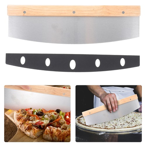 Edelstahl Pastry Cutter Pizza Schneiden Werkzeug Teig Schaber - Bild 11 von 12