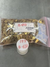 QTY 1 TRADESHIP BRASS SPUR GEAR 64 PITCH 19 TEETH .078” BORE 20 DEGREE SLOT CAR