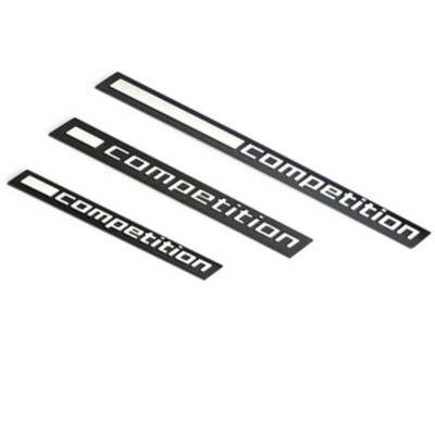 Für BMW Kofferraum COMPETITION Logo Auto Emblem Aufkleber Badge NEW