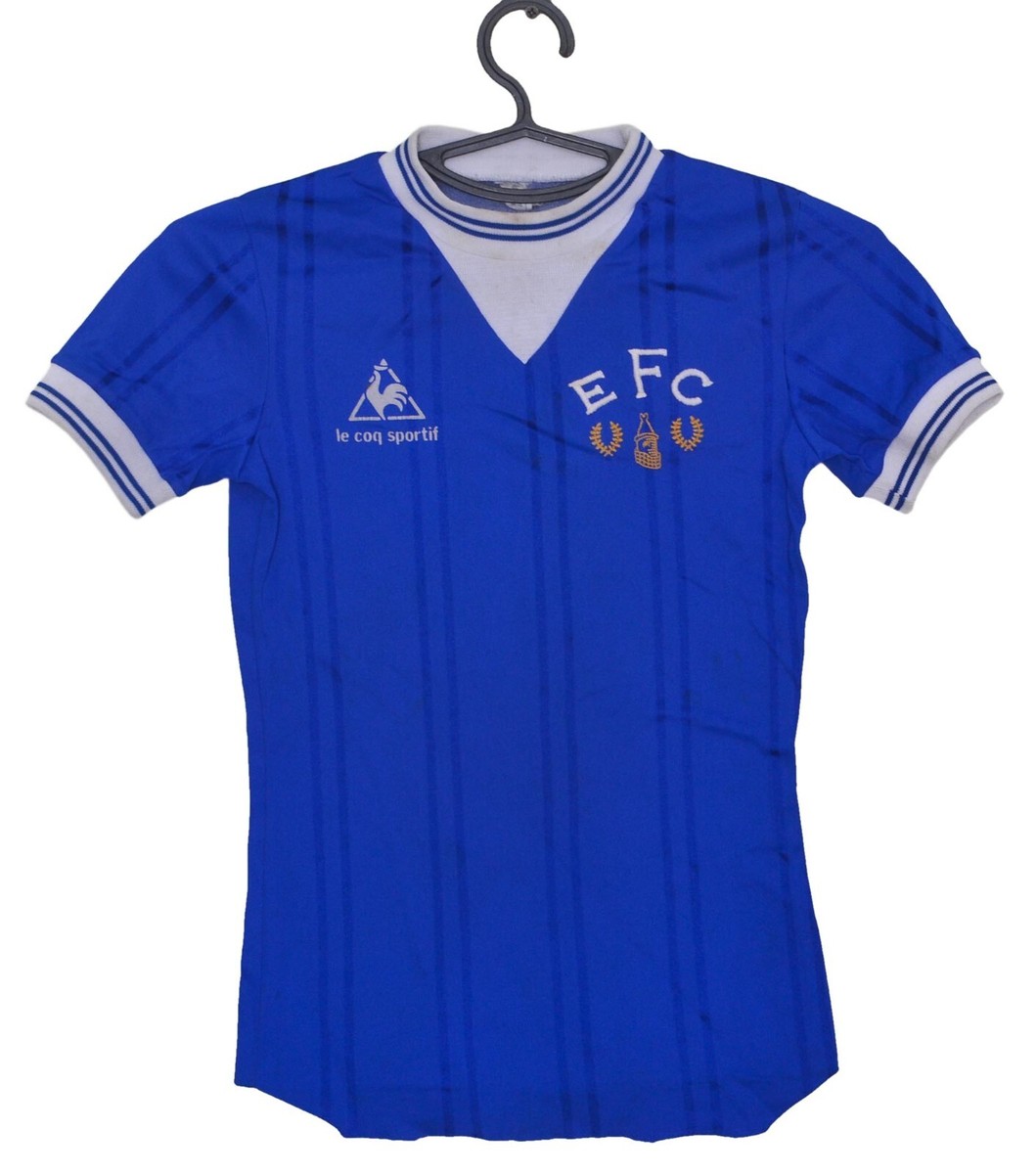 Everton ユニフォーム Everton 1983/1984 Home Football Shirt Le Coq Sportif Vintage