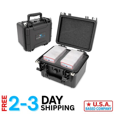 Luxury Waterproof Graded Card Case Holds 40 BGS PSA Slabs Portable and Secure | eBay Luxury Waterproof Graded Card Case Holds 40 BGS PSA Slabs Portable and Secure | eBay