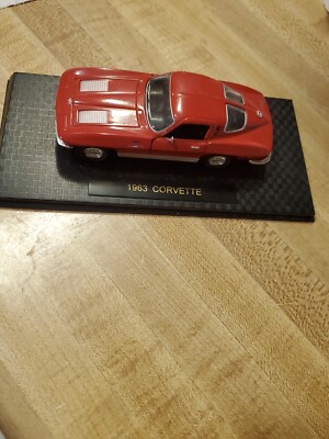 eaglemoss 1/43 chevrolet corvette c2 sting ray coupe 1963