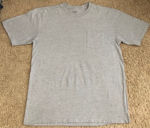 Genuine Dickies Blank Gray Pocket T 