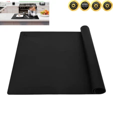 Thick Silicone counter mat large Heat Resistant Mat for Kitchen 23.4By15.6 inch 