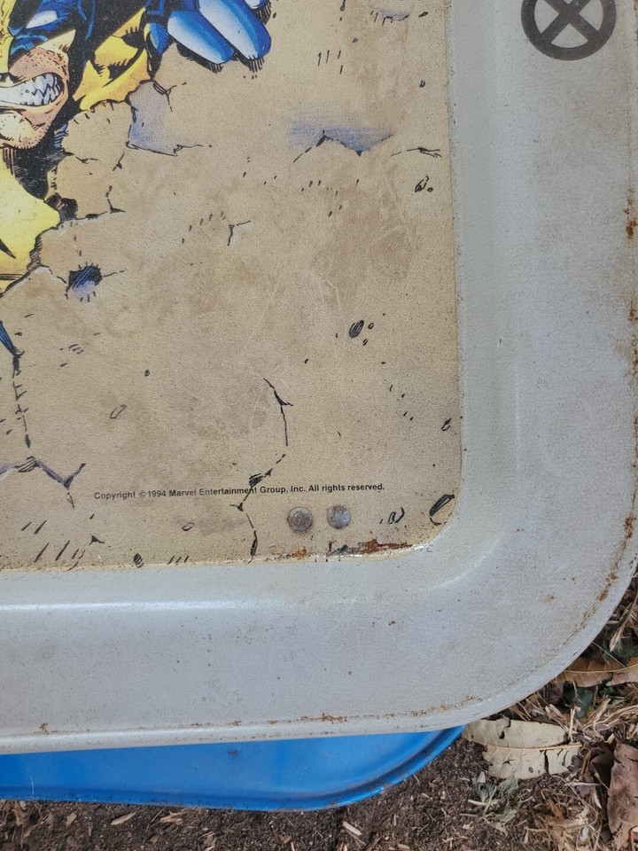 Marvel Comics Xmen Metal TV Serving Tv Dinner Tray with Folding Legs