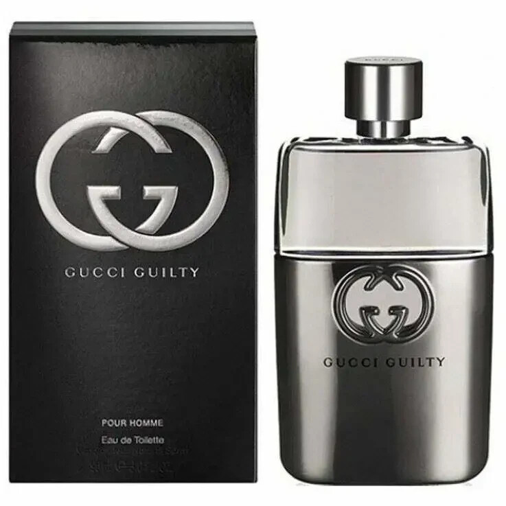 GUILTY Pour Homme by Gucci 3.0 / 3 oz 90 ml EDT Cologne for Men NEW IN BOX