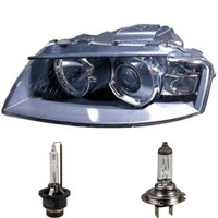 Xenon Scheinwerfer Rechts FüR Audi A3 8P1 D2S/H7 Inkl. Philips Bj 2003-2005