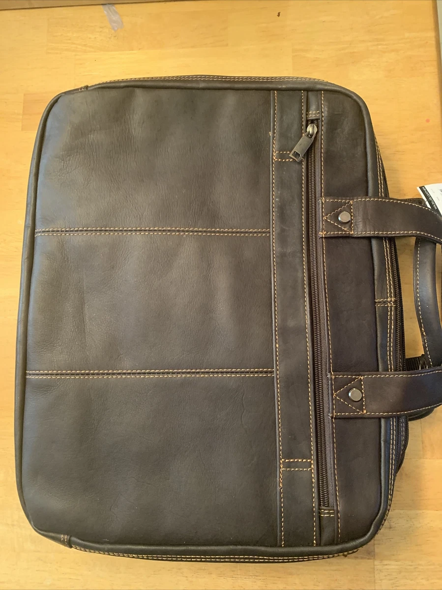 Wilson leather sales laptop bag