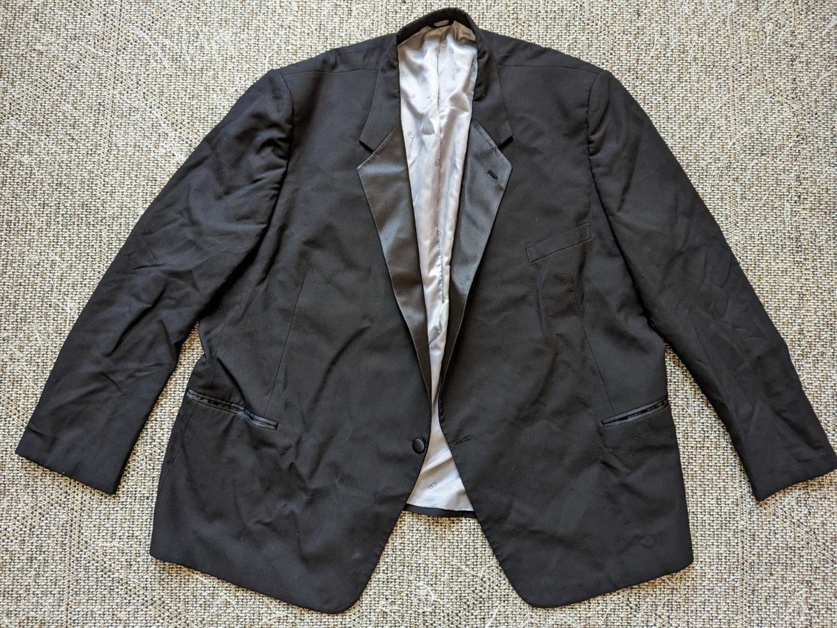 【エレガンス♪】DIOR ジャケット レディース 古着 80s USA製 Christian Dior ダブルブレスト