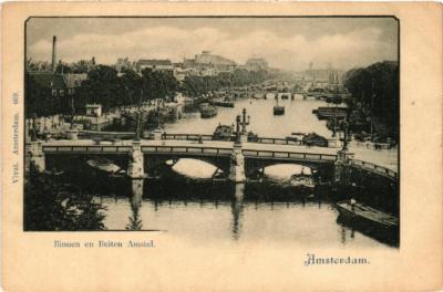 CPA AK AMSTERDAM No 609 Binnen und Außen Amstel NETHERLANDS (565719)