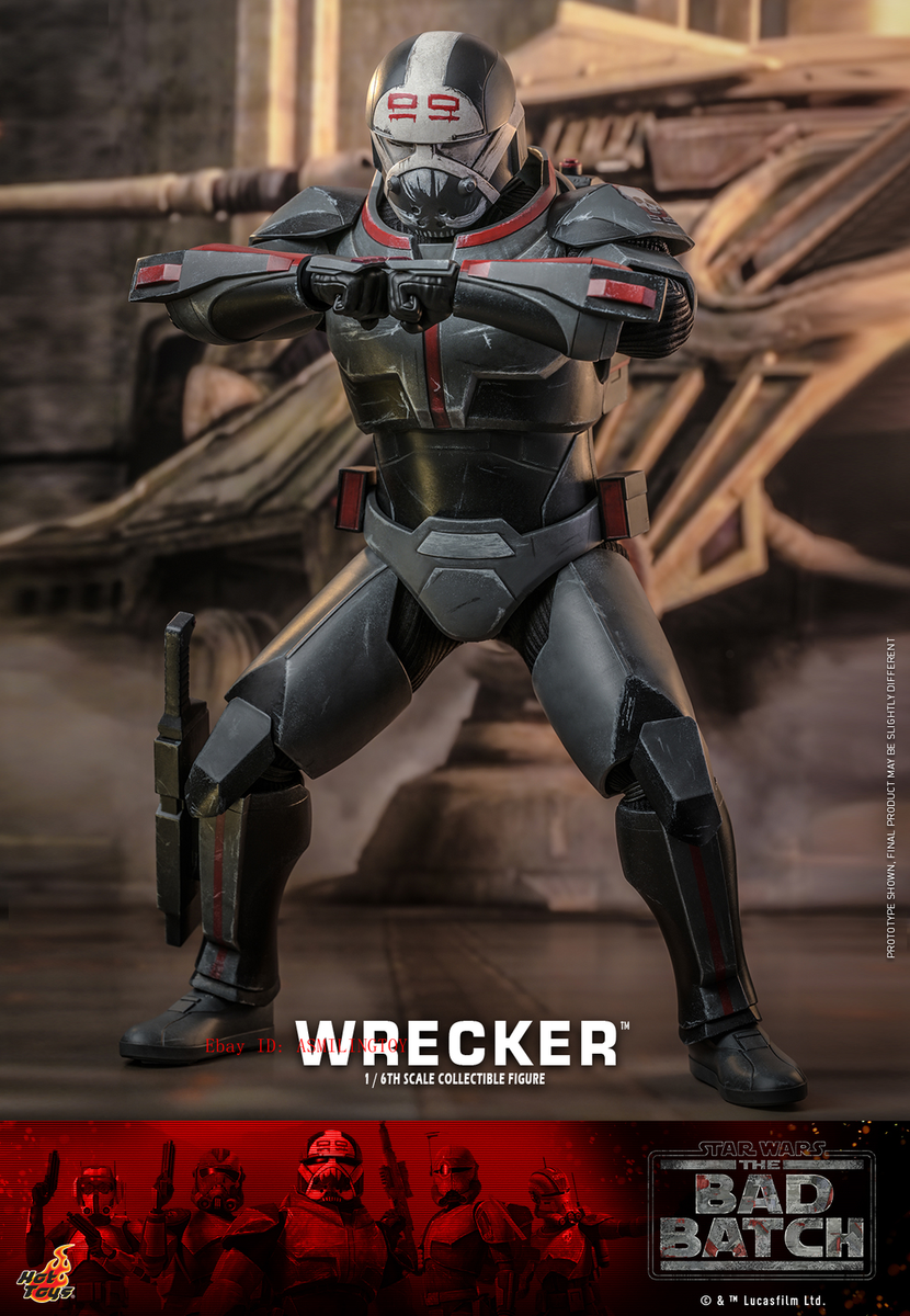 HotToys HT TMS099 Star Wars: The Bad Batch 1/6 scale Wrecker