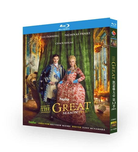 The Great Season 1-3 (2023)     3-Discs All Region Free New Boxed