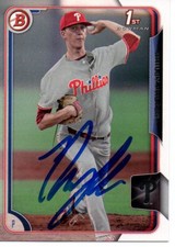 Bailey Falter Philadelphia Phillies 2015 Bowman Rookie Signed Card