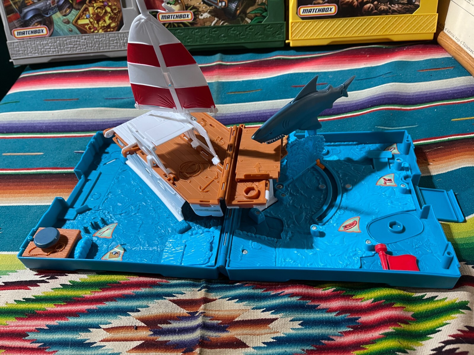 Matchbox Pop Up Playset 20052008 Lot of 7 Fold Out Car Playsets eBay