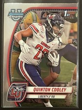 2024 Bowman University Chrome Quinton Cooley 1st Bowman #147 Liberty University
