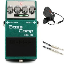 Boss BC-1X Bass Compressor Pedal with Power S...