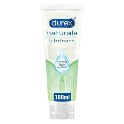 Durex Naturals Lubricant Gel 100ml Water Based Smooth Personal Care