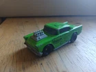 1993 Mattel HOT WHEELS 1957 Chevy Green "Alligator" muscle car-NICE!! Vintage