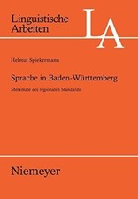 Spiekermann - Sprache in Baden-Wrttemberg - New paperback or softback - X555z