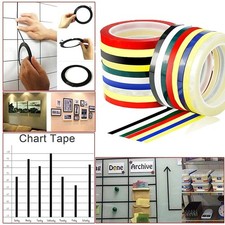Whiteboard Tape 3mm Self Adhesive Perfect for Grid Gridding Marking Tape