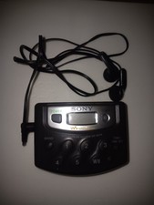 Sony Walkman SRF M37W FM AM Weather Portable Radio with Belt Clip