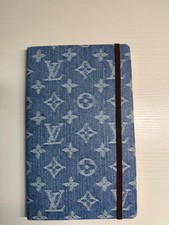 Louis Vuitton Jane Notebook MM 2026 Blue Denim NWT