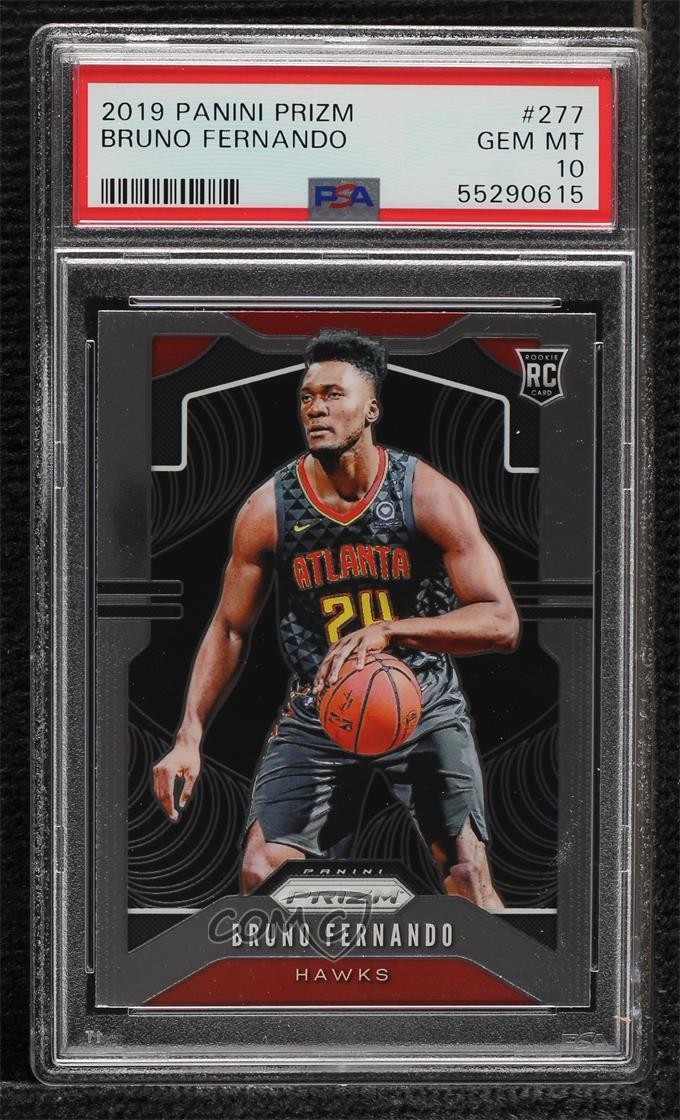 2019-20 Panini Prizm Rookie Bruno Fernando #277 PSA 10 GEM MT 0qe0