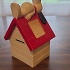 Determined Productions Snoopy Doghouse Ceramic Piggy Bank — photo 6