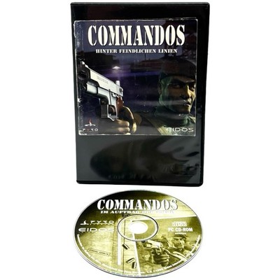 Commandos Hinter feindlichen Linien PC neue Hülle ohne Vollcover