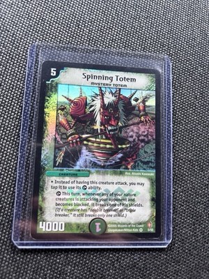 Duel Masters Spinning Totem 5/55 Holo Foil Rare Englisch 2005