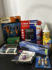 Office supplies junk drawer lot. 