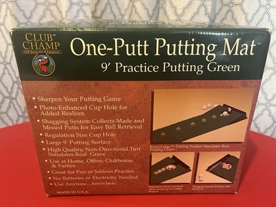#ad Club Champ: One Putt Putting Mat $15.99