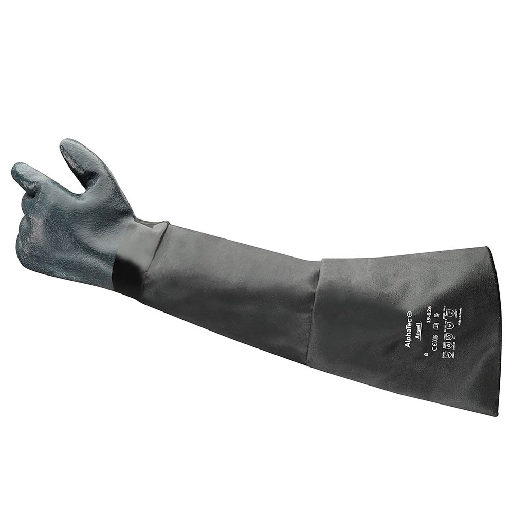 Gants de travail anti-acide et anti-chaleur Thermaprene étanches EN374