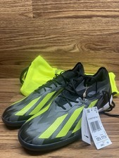 Adidas X Crazyfast Injection.1 Indoor Soccer 'Solar Yellow' IG6272 size 10.5