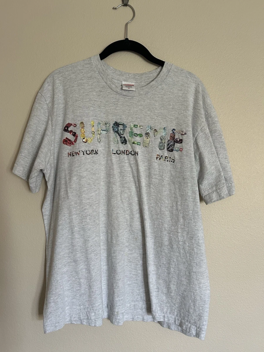 Supreme Gray T-Shirts for Men for sale | eBay