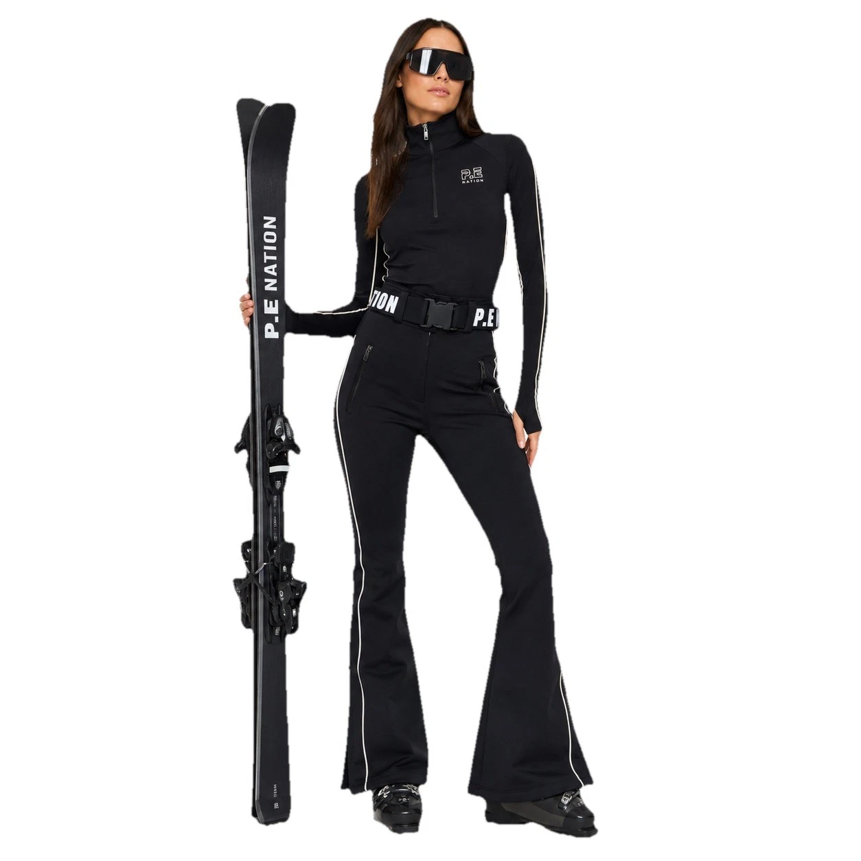 P.E Nation Solitude Flared Ski Pants Black XXS BNWT Snow Waterproof RRP $449