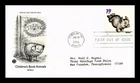 US COVER WILBUR FAVORITE CHILDREN'S BOOK ANIMALS FIRST DAY ISSUE PCS CACHET