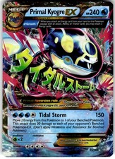 Primal Kyogre EX (Aha) Holo XY - Primal Clash 55/160 2015