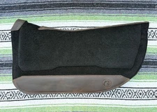 Total Saddle Fit - Western - SQUISH PAD - 30" Medium - Rounded - Brown Leather