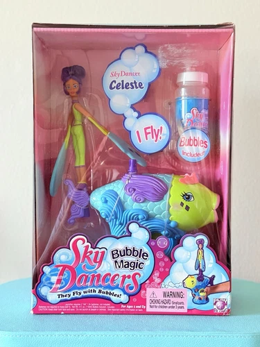 Vintage 2005 Jakks Pacific Bubble Magic Vanessa Doll They Fly! NIP Rare