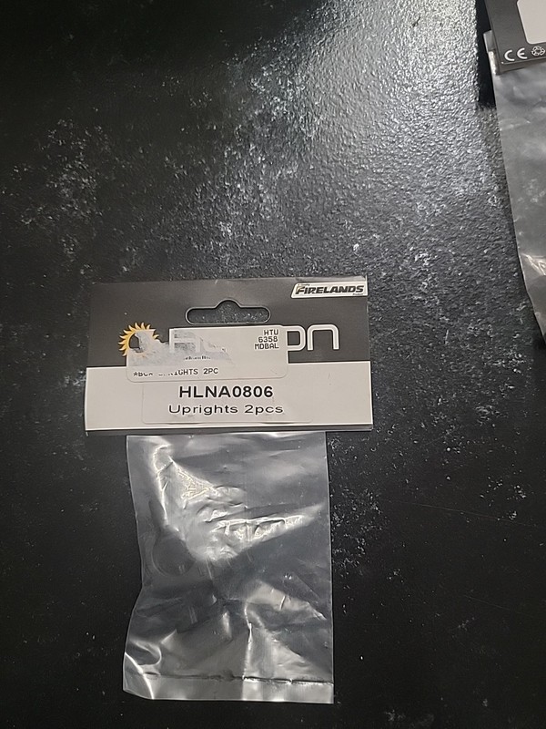 Helion Rock Rider Upright Set (2)Part# HLNA0806